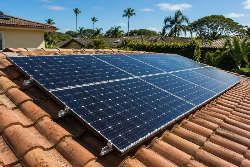 Installation de panneaux solaires à Saint-Martin-en-Haut
